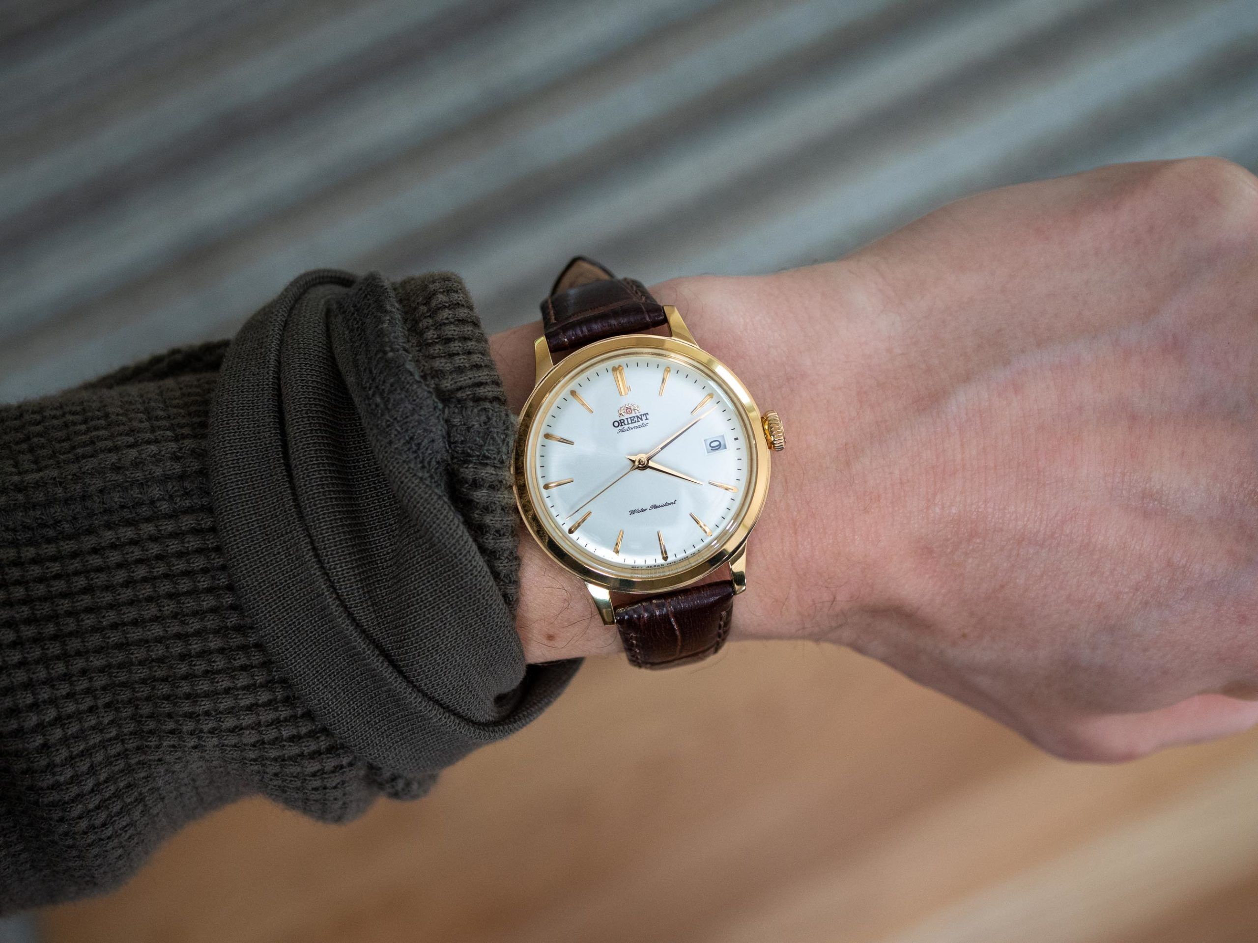 Orient Bambino 36mm Review A Properly Sized Dress Watch The Slender Wrist